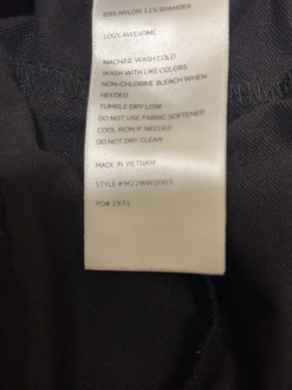 FIGS Pro Scrub Men's Black XL Performance Pants